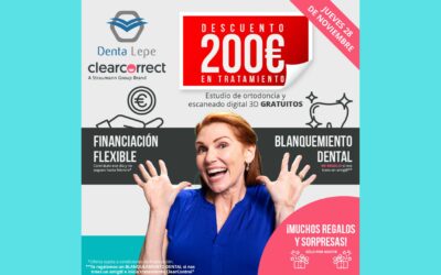 Grandes descuentos en tratamiento ClearCorrect